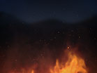 Desert Prayer Fire Sparks