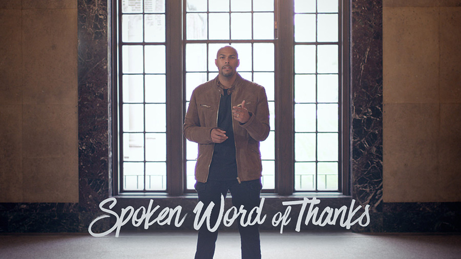 Spoken Word Of Thanks