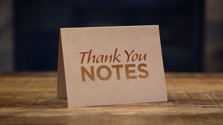 Thank You Notes Mini-Movie