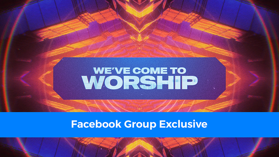 We've Come to Worship Intro